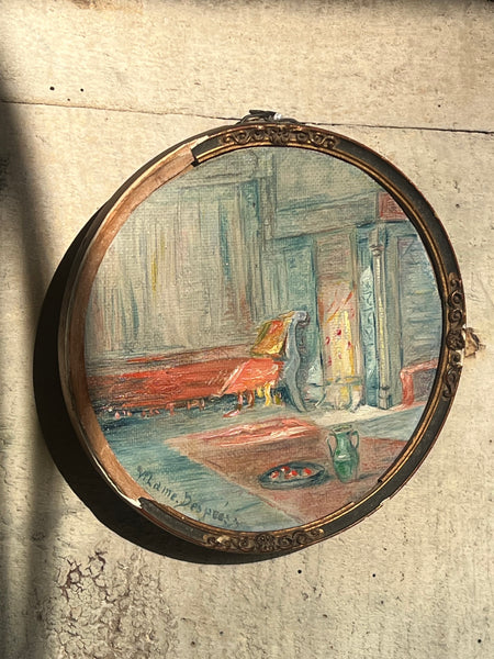 Vintage French Painting
