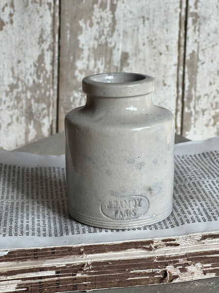 Vintage French Damoy Mustard Pot
