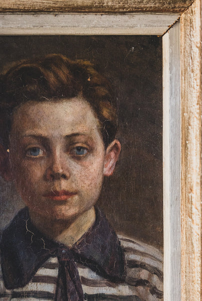 Framed Portrait Oil Painting