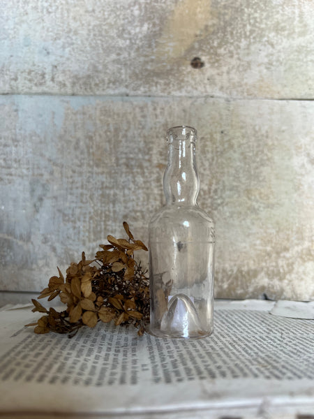 Mini Vintage French Bottle