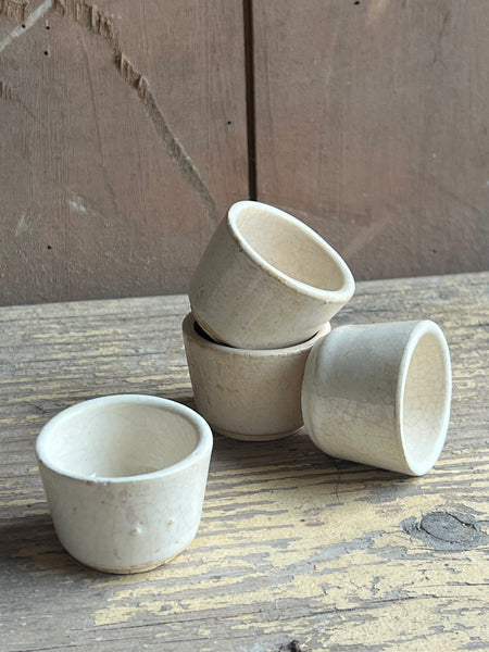 Vintage Escargot Stoneware Pots