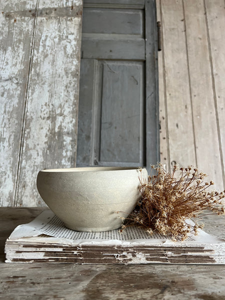 French Rustic Stoneware Bowl