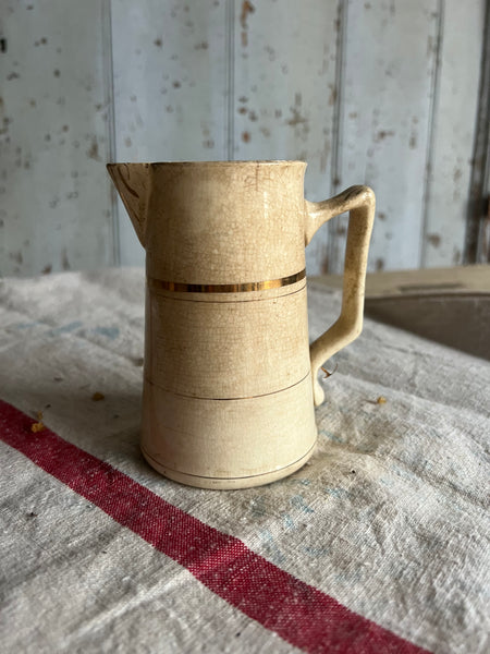 Stunning Vintage Crazed Small Jug