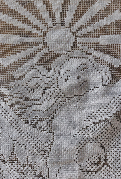 Gorgeous Antique Air & Fire Lace