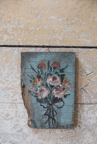 Gorgeous Swedish Floral Painting
