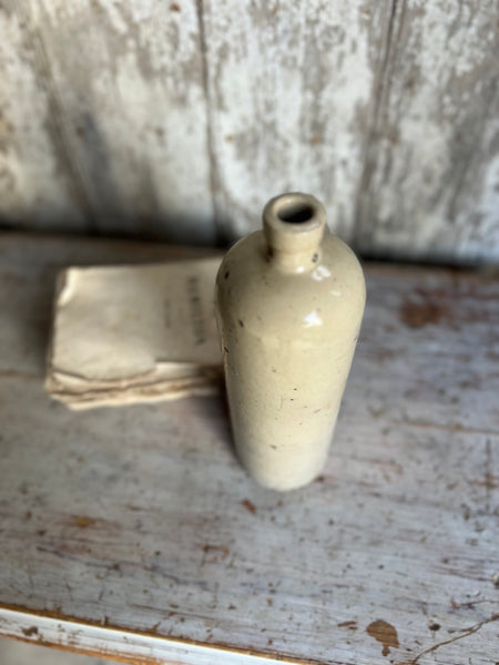 French Stoneware Bottle