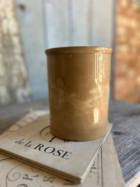 Large Buttery Creil Et Montereau Antique Confiture Pot