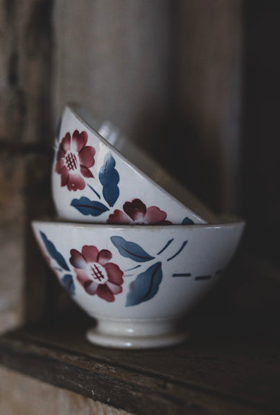 Mini Floral Detail Cafe au Lait bowl