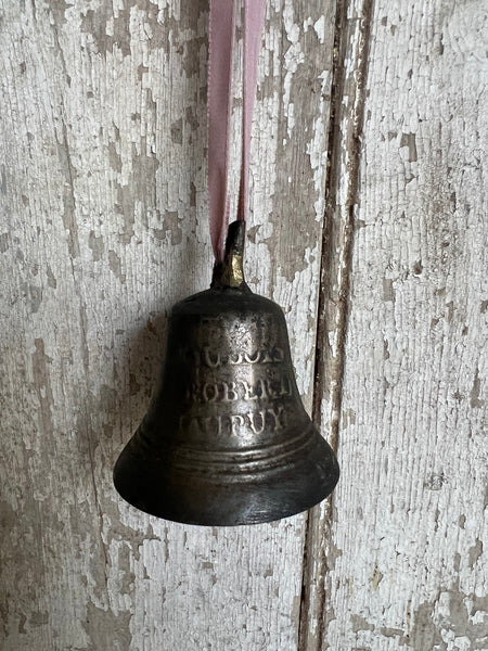 Sweet Antique 18th Century Joseph Dubois Au Puy Floral Bell