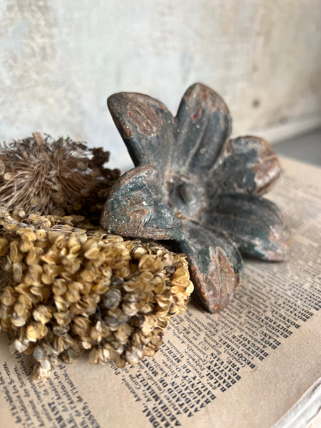 Vintage Cast Flower