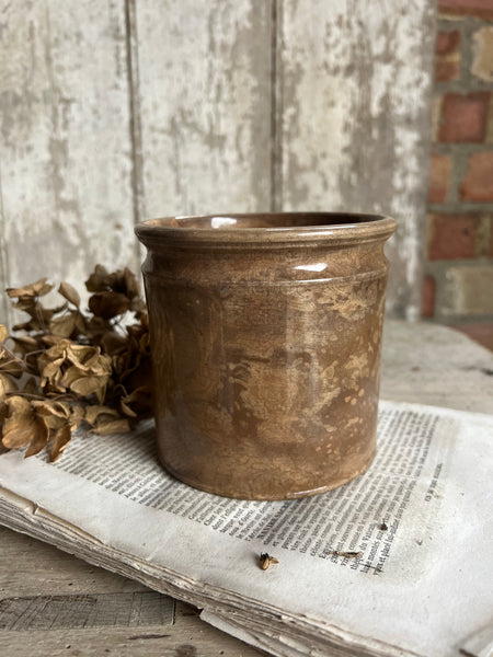 Crazed Apothecary Jar