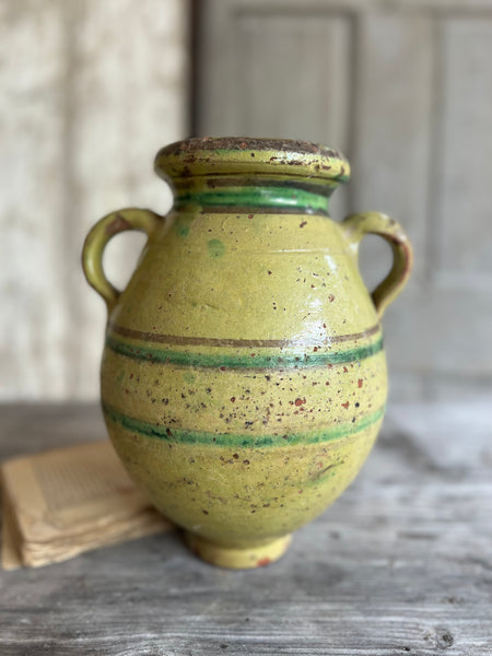 Antique Green & Yellow Confit