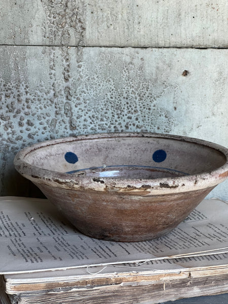 Rustic Spotty Vintage Bowl