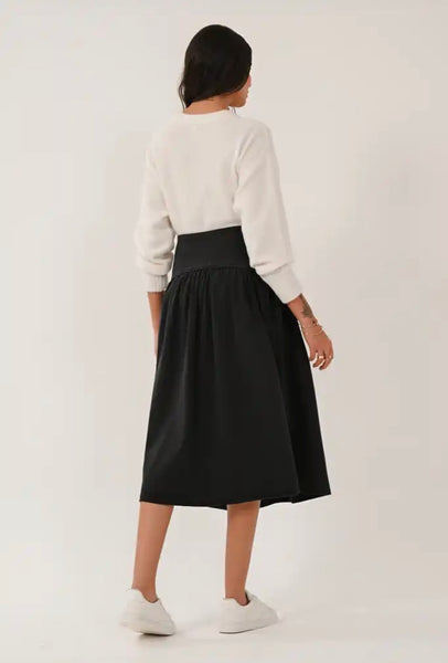 Saige by Nomads Denim Midi Skirt
