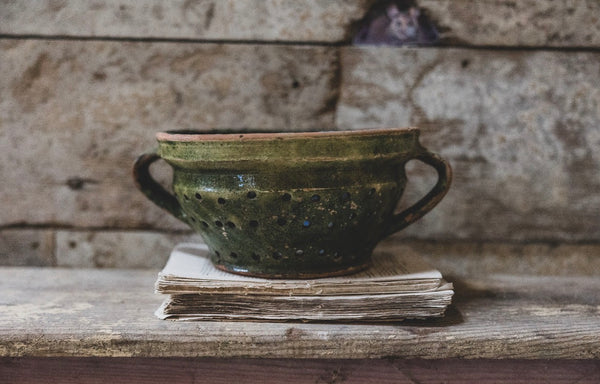 Large Vintage French Strainer