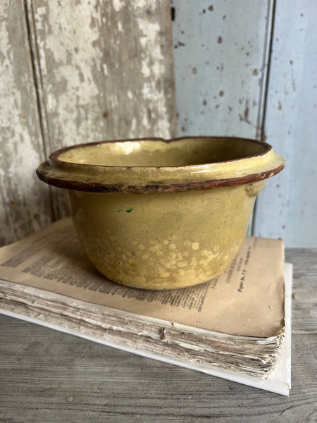 French Rustic Earthenware Bowl