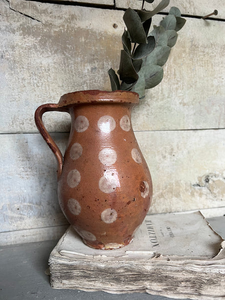 Stunning Small Spotted Pot