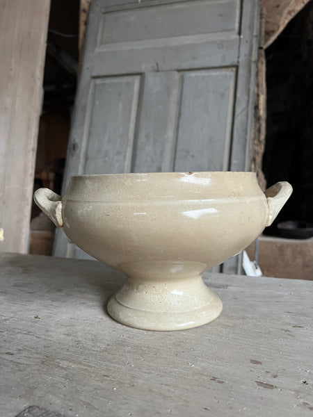 Crazed Vintage French Soupiere