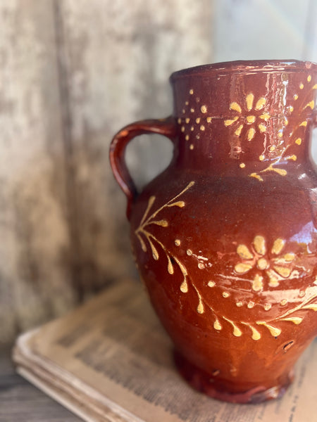 Rustic Handled French Confit Jar