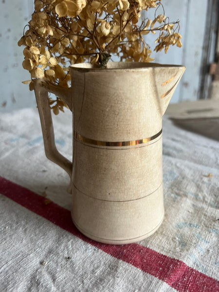 Stunning Vintage Crazed Small Jug