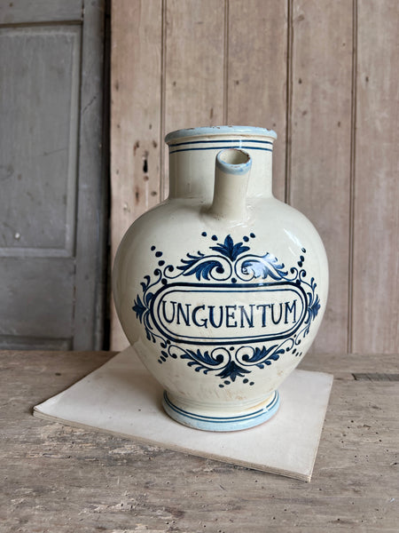 Large Vintage Ointment Jar