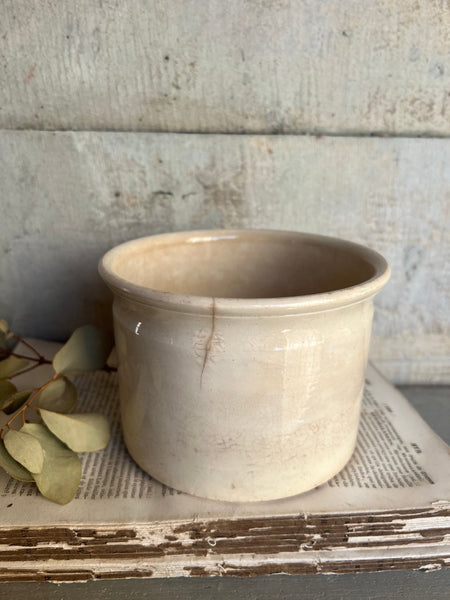 Antique Large French Wide Jar