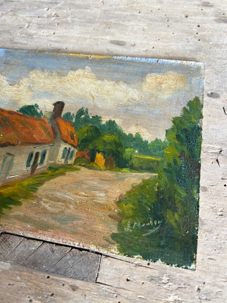 Mini French Oil Painting