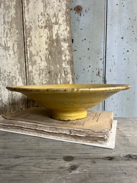 Antique Tian Earthenware Bowl from Provence