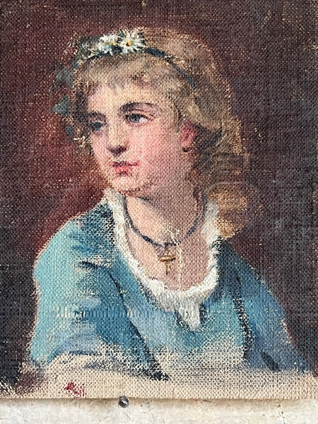 Sweet Canvas French Portrait