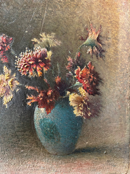 Floral Oil on Board