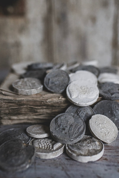 Vintage Plaster Coins Joblot