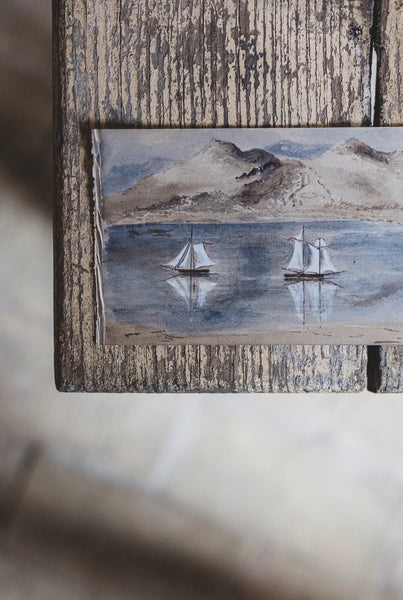 Gorgeous Boat Watercolour