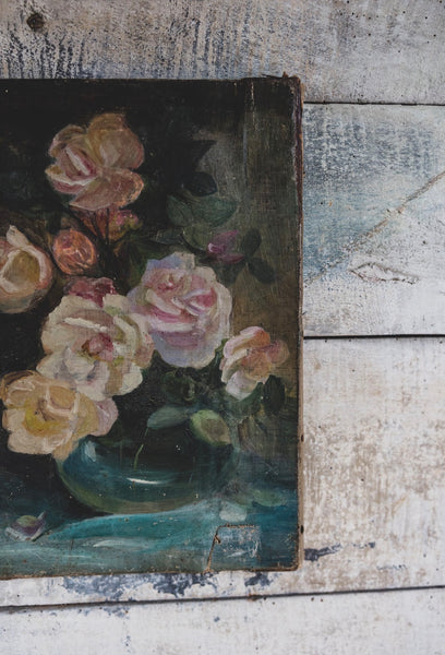 Floral Oil on Canvas