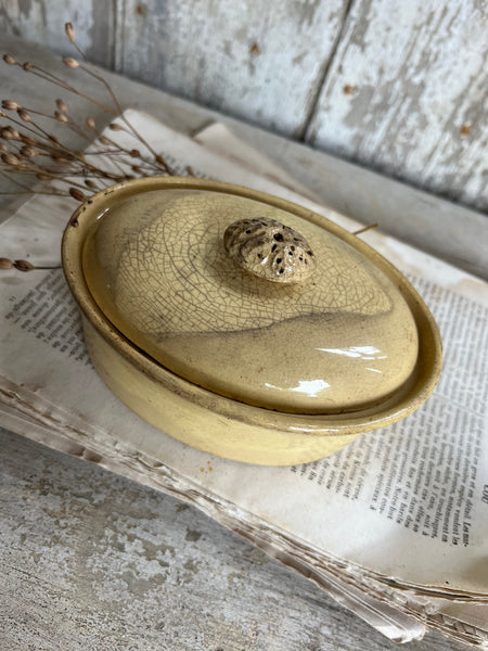 French Lidded Jar