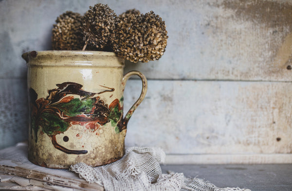 Antique Rustic Jug from Provence