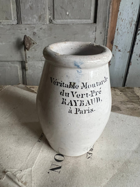 Branded French Mustard Jar