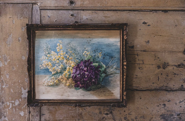 Beautiful French Watercolour 1926