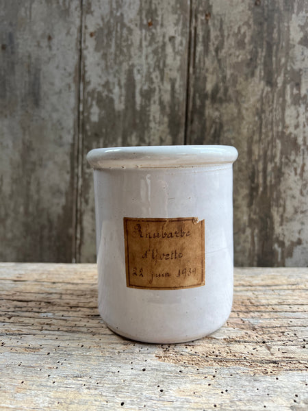 1939 French Confiture Pot