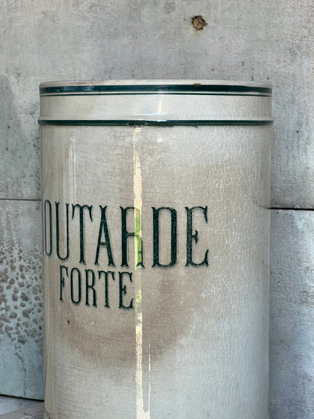 Vintage French Mustard Pot