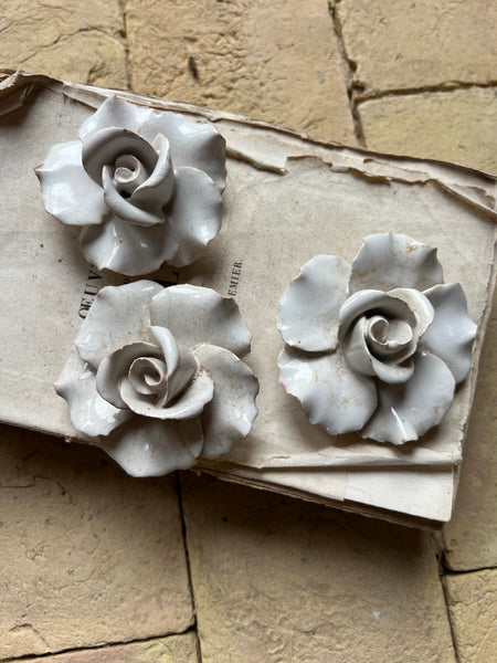 Vintage Clay Flower