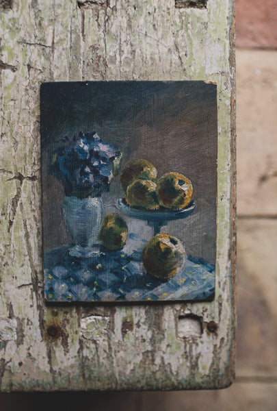 Floral Oil on Board
