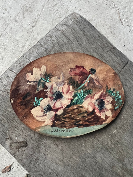 Beautiful Vintage Floral Watercolour