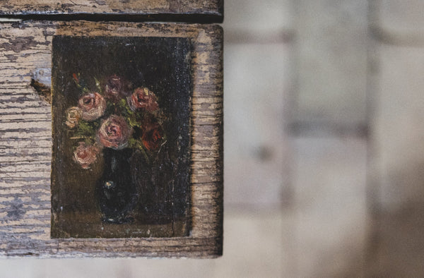 Floral Oil on Board