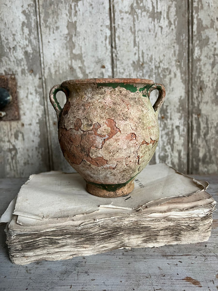 Antique French Confit Jar Large