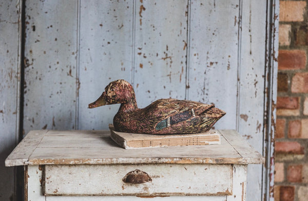 Vintage French Decoy Duck
