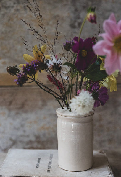 Beautiful Artisan Flower Guide with pot
