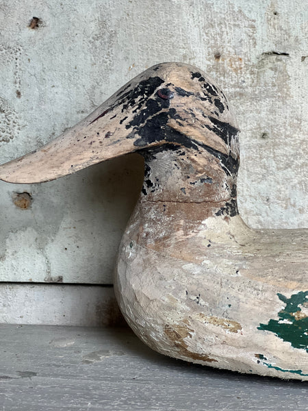 Vintage French Decoy Duck