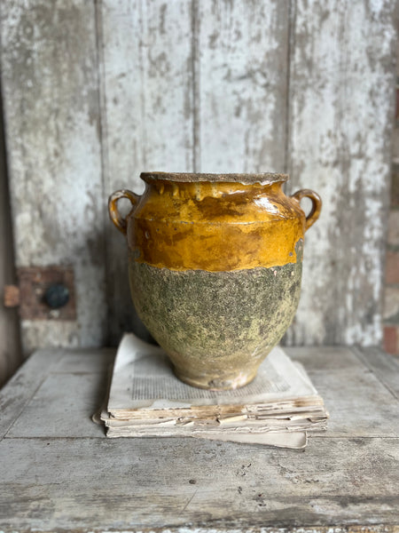 Antique French Confit Jar Large