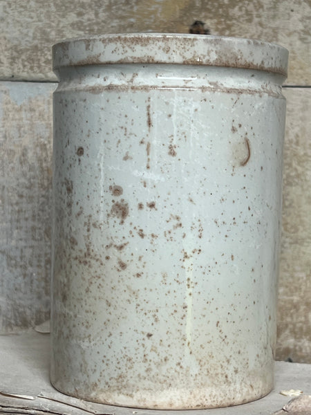 Antique Large Ironstone Confiture Pot