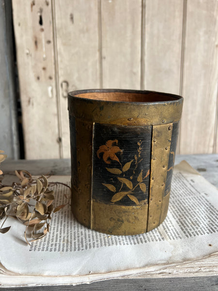 Hand painted vintage measure